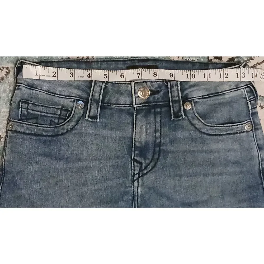 True Religion Riley Low-rise Knee Length Shorts Womens 26 26Wx13L EUC! - Picture 4 of 8